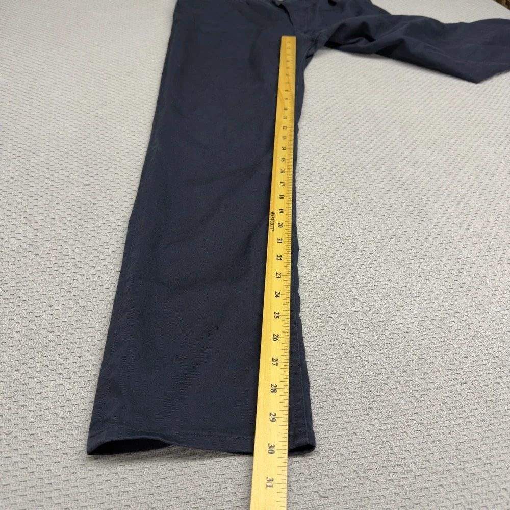Theory Pants Mens 33x30 Cotton Blend Slim Fit Chino Preppy Office Casual
